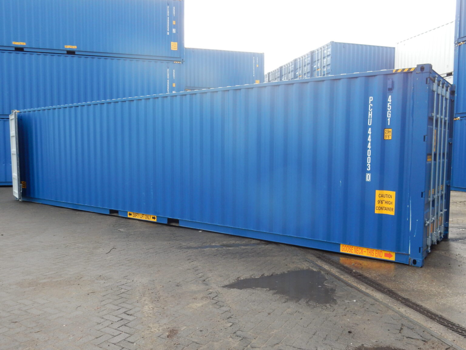 CONTAINER 40 PIEDS HIGH-CUBE DOUBLE PORTE