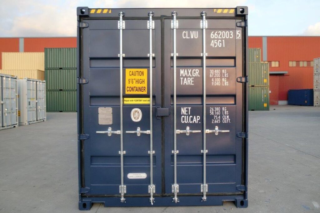 CONTAINER 40 PIEDS HIGH-CUBE DOUBLE PORTE